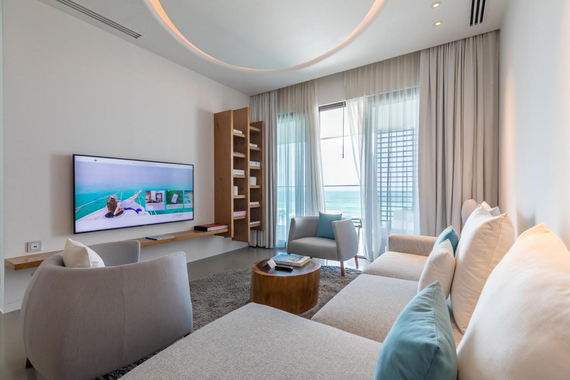 Nikki Beach Resort & Spa Dubai Værelse billede Living room